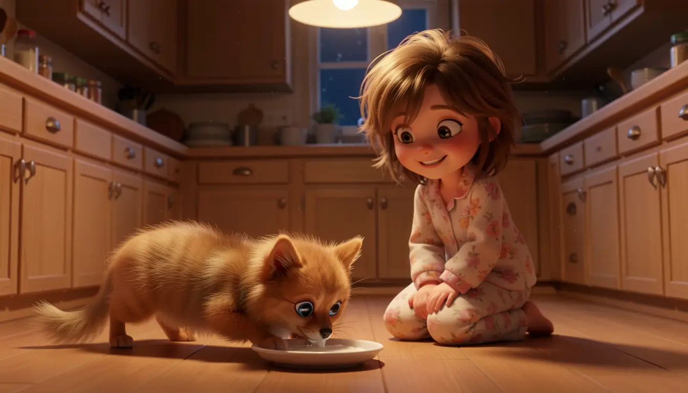 LoRA bleed — kitten looks dog-like, seed 200