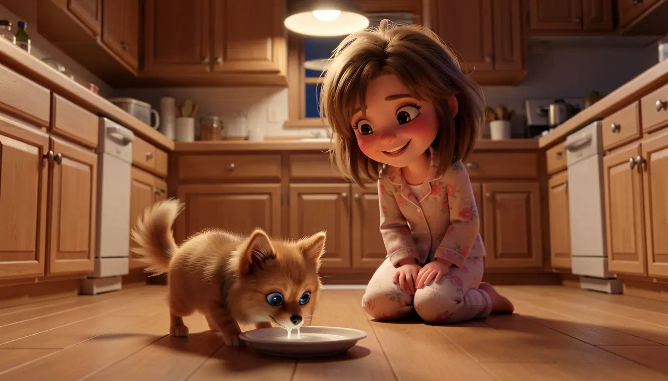 LoRA bleed — kitten looks dog-like, seed 99