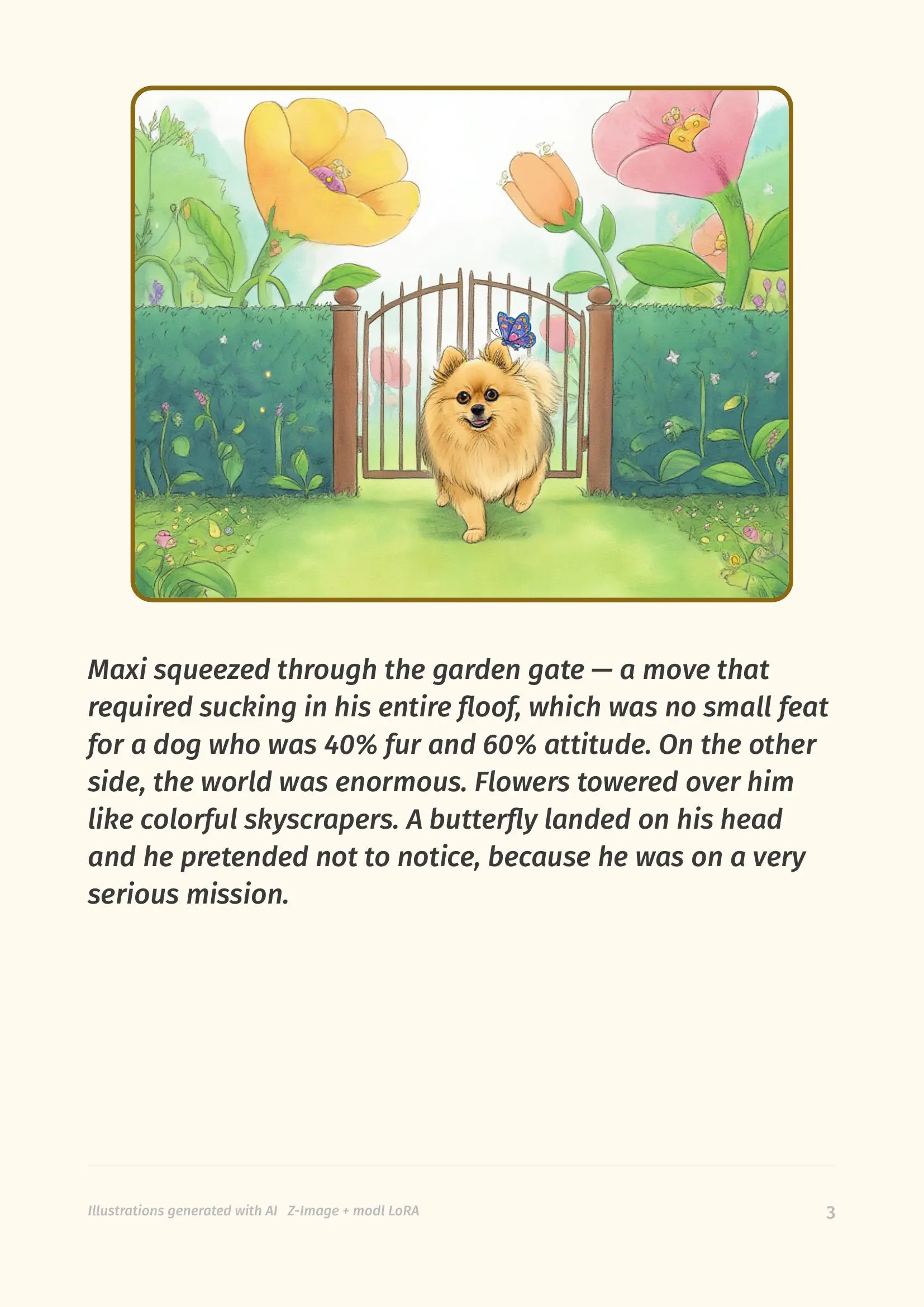 Make a Children's Book of Your Dog with AI
