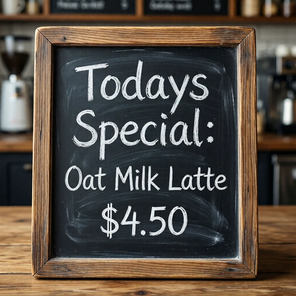 Chalkboard at 8 steps