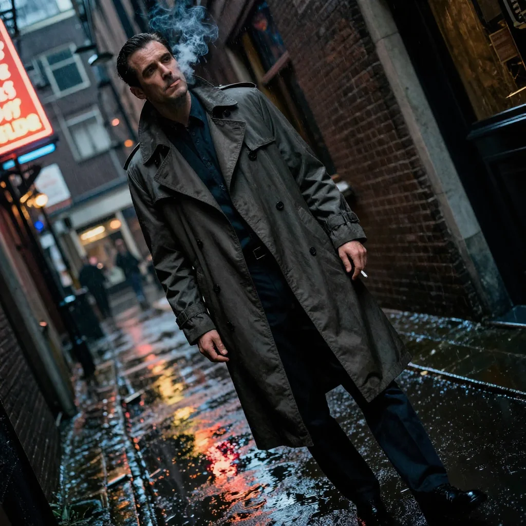 Dutch angle noir — Z-Image Turbo