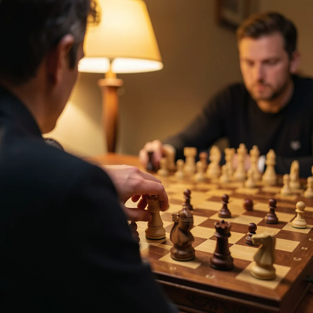 Over-the-shoulder chess — Klein 9B