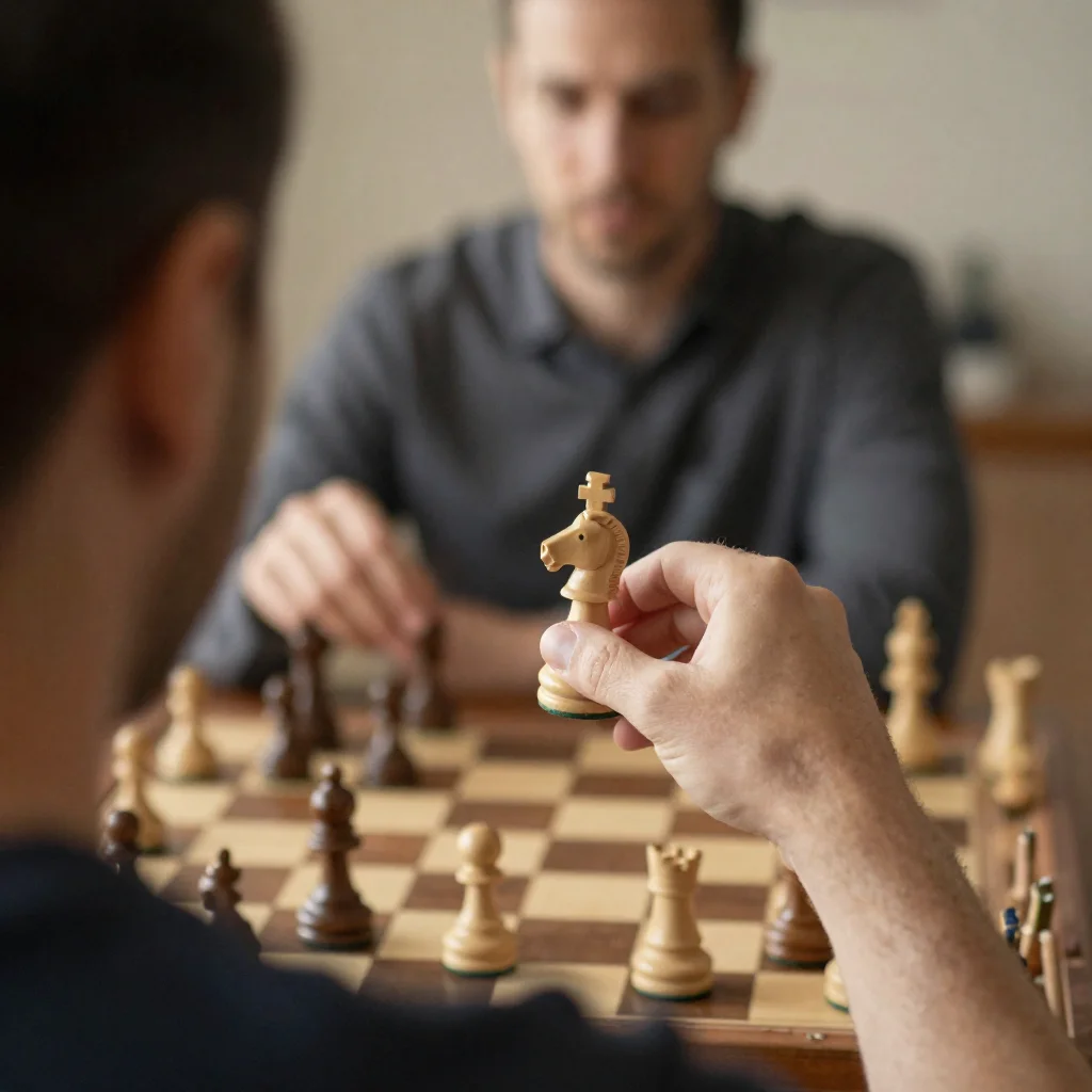 Over-the-shoulder chess — Z-Image Turbo
