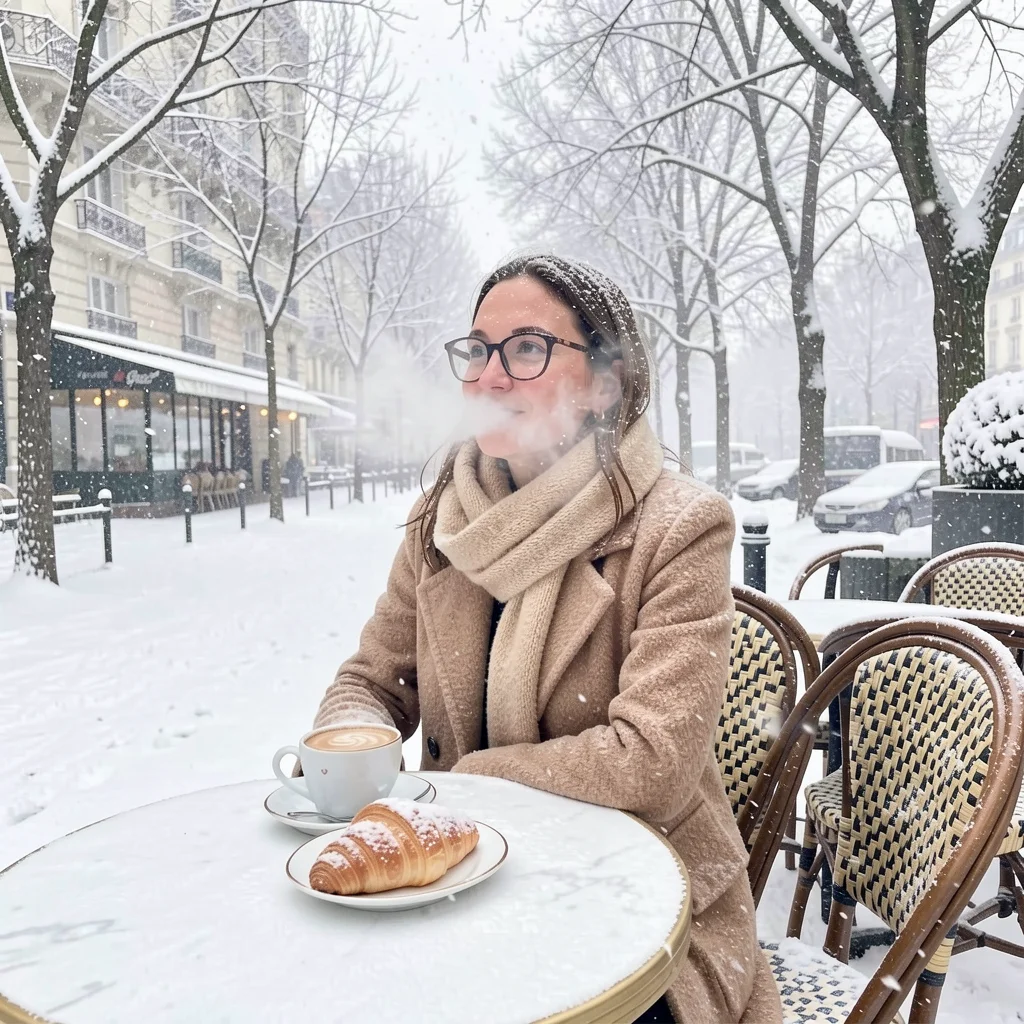Paris cafe — winter edit