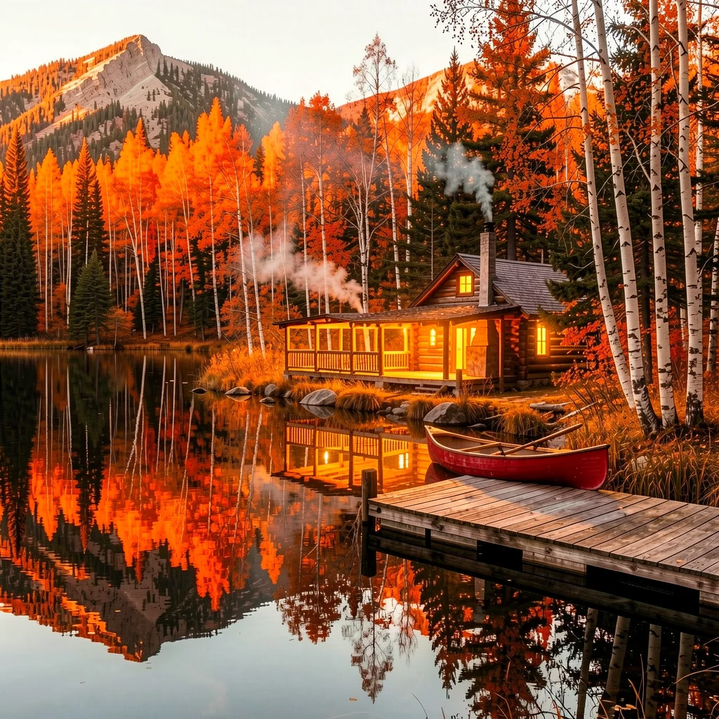 Cabin — v2 vivid colors