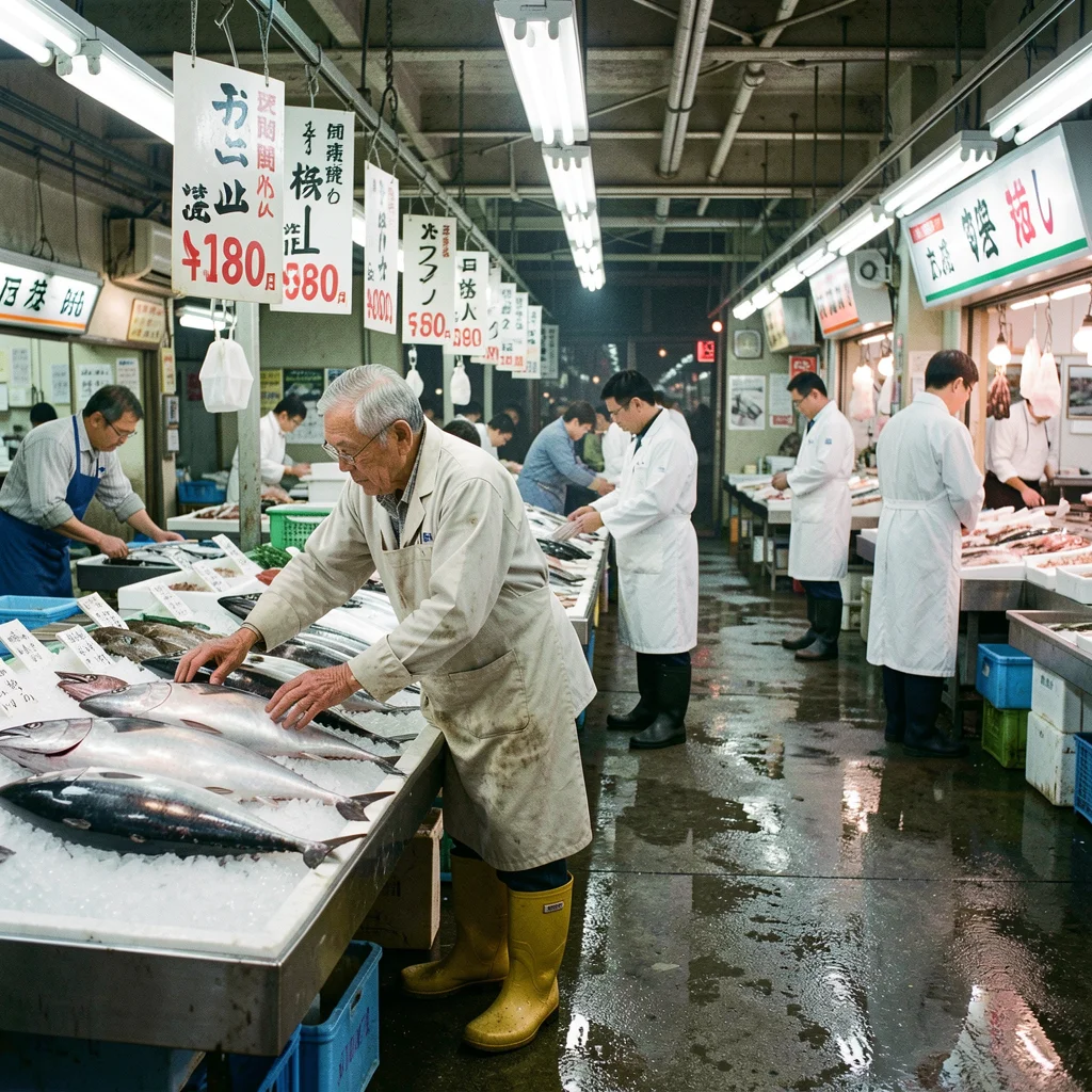 Fish market — Klein 9B
