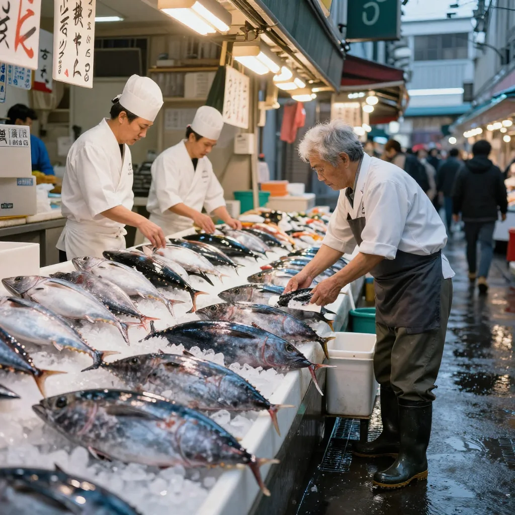 Fish market — Z-Image Turbo