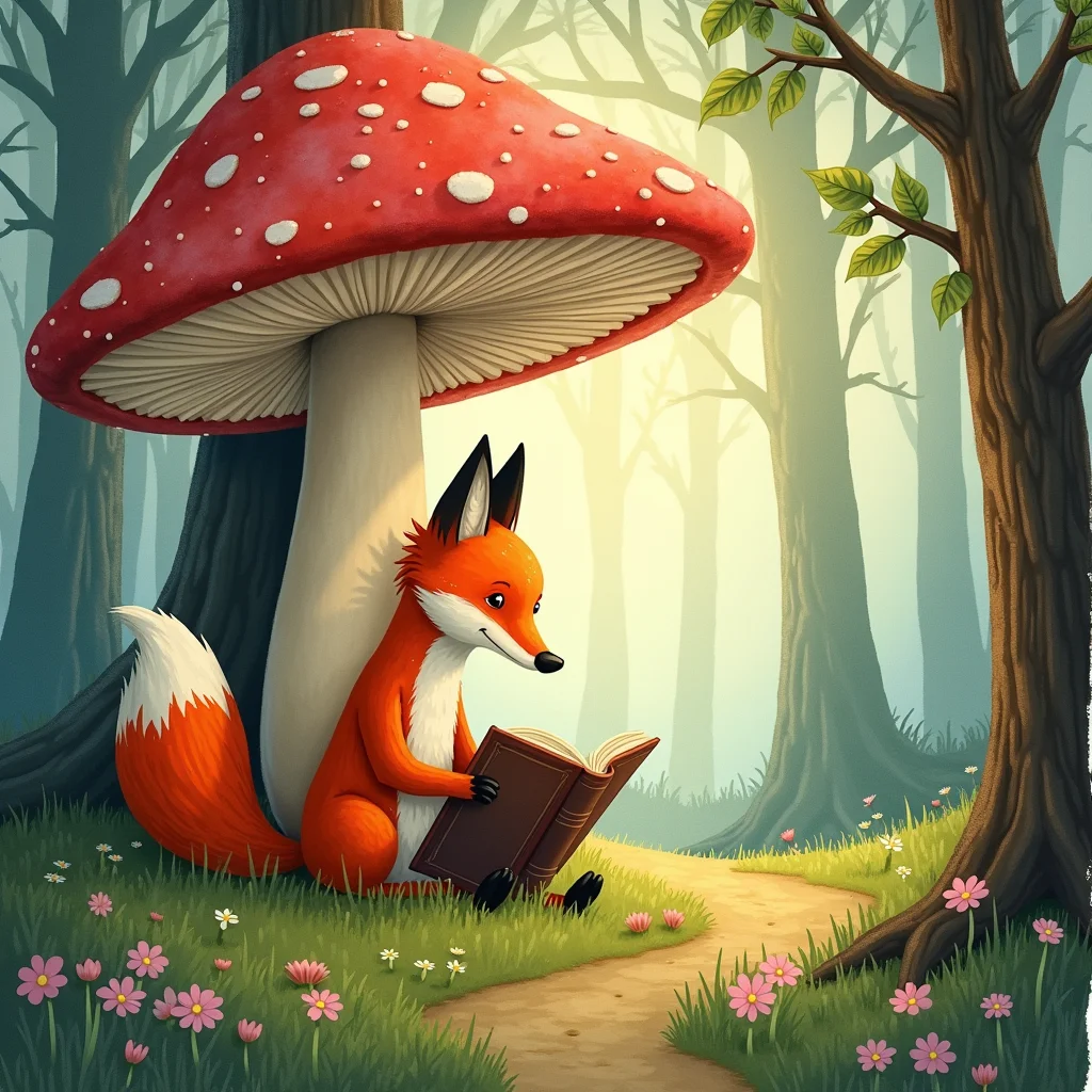 Illustration generated with Flux Dev