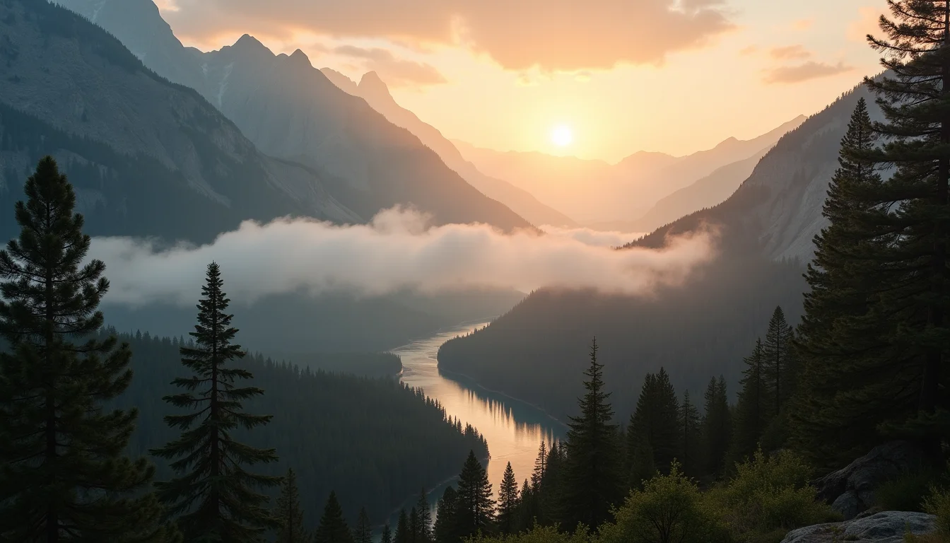 Landscape generated with Flux Dev