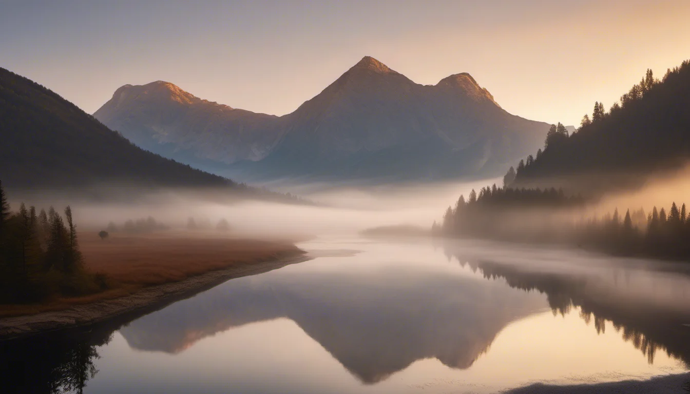 Landscape generated with SDXL