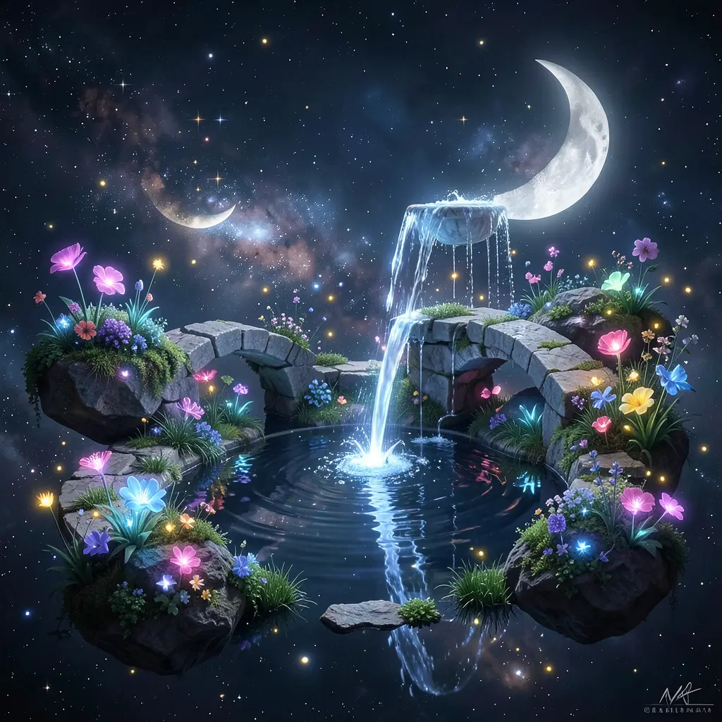 Celestial garden — Klein 4B