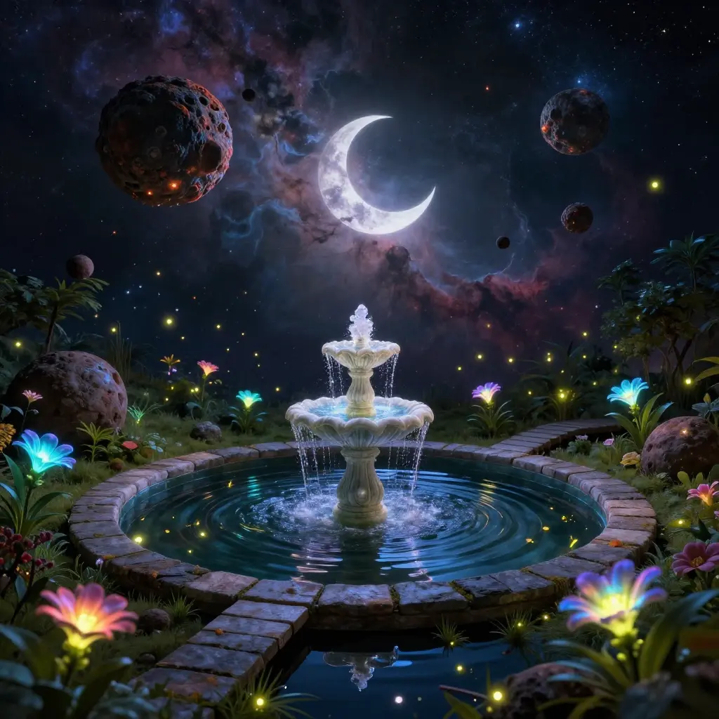 Celestial garden — Z-Image Turbo