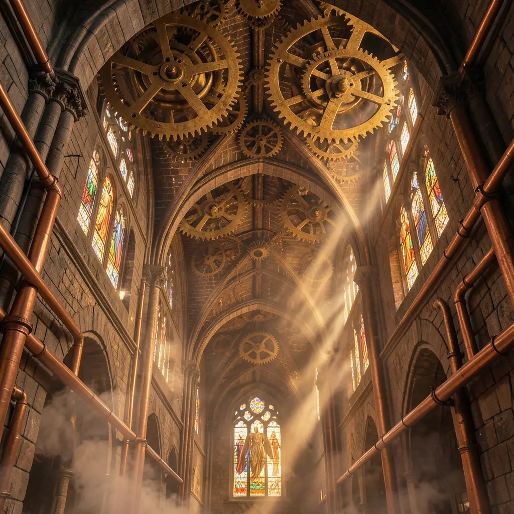 Clockwork cathedral — Klein 4B