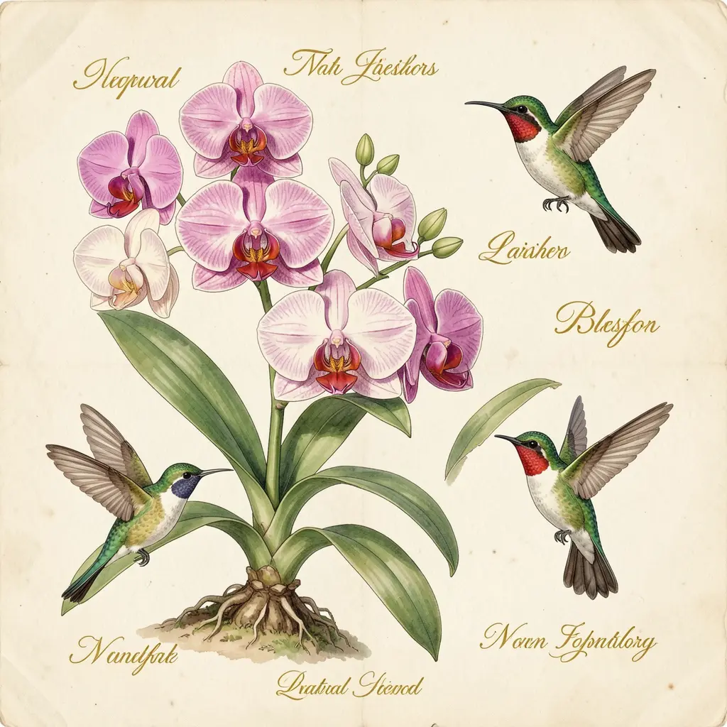 Botanical illustration — Klein 9B