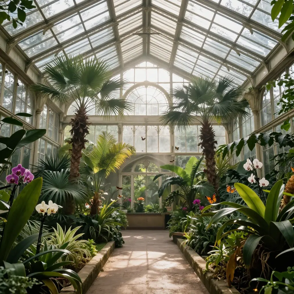Victorian greenhouse — Z-Image Turbo