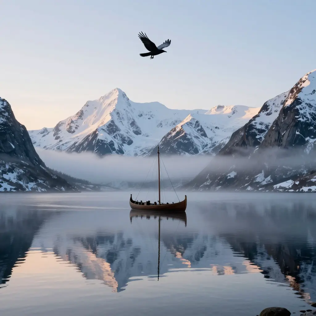 Viking longship — Z-Image Turbo