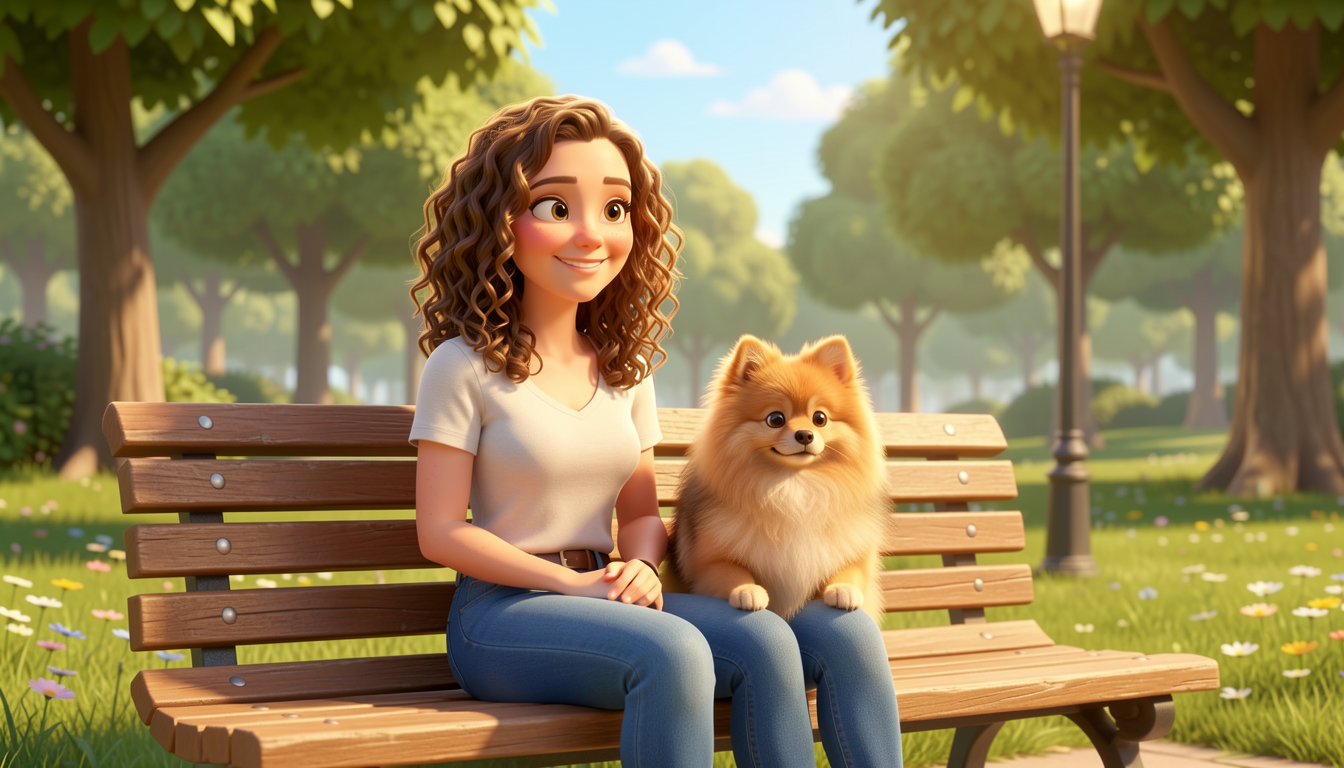 2 characters ref-only, park scene