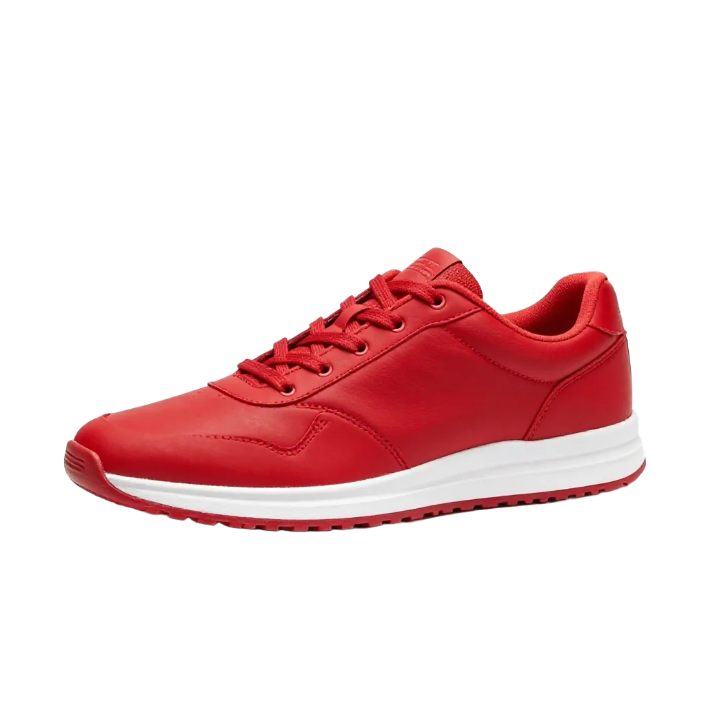 Red sneaker with transparent background
