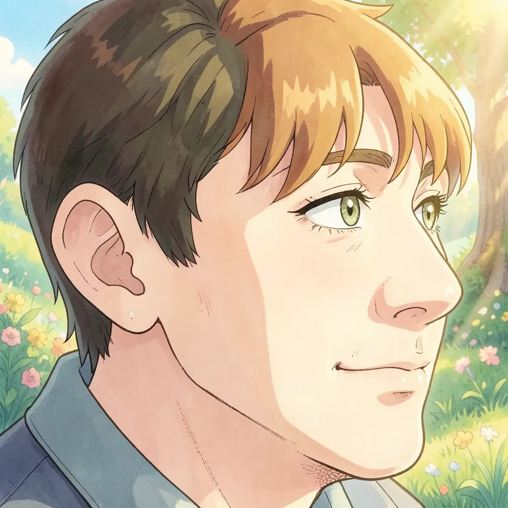 Anime character with same face structure